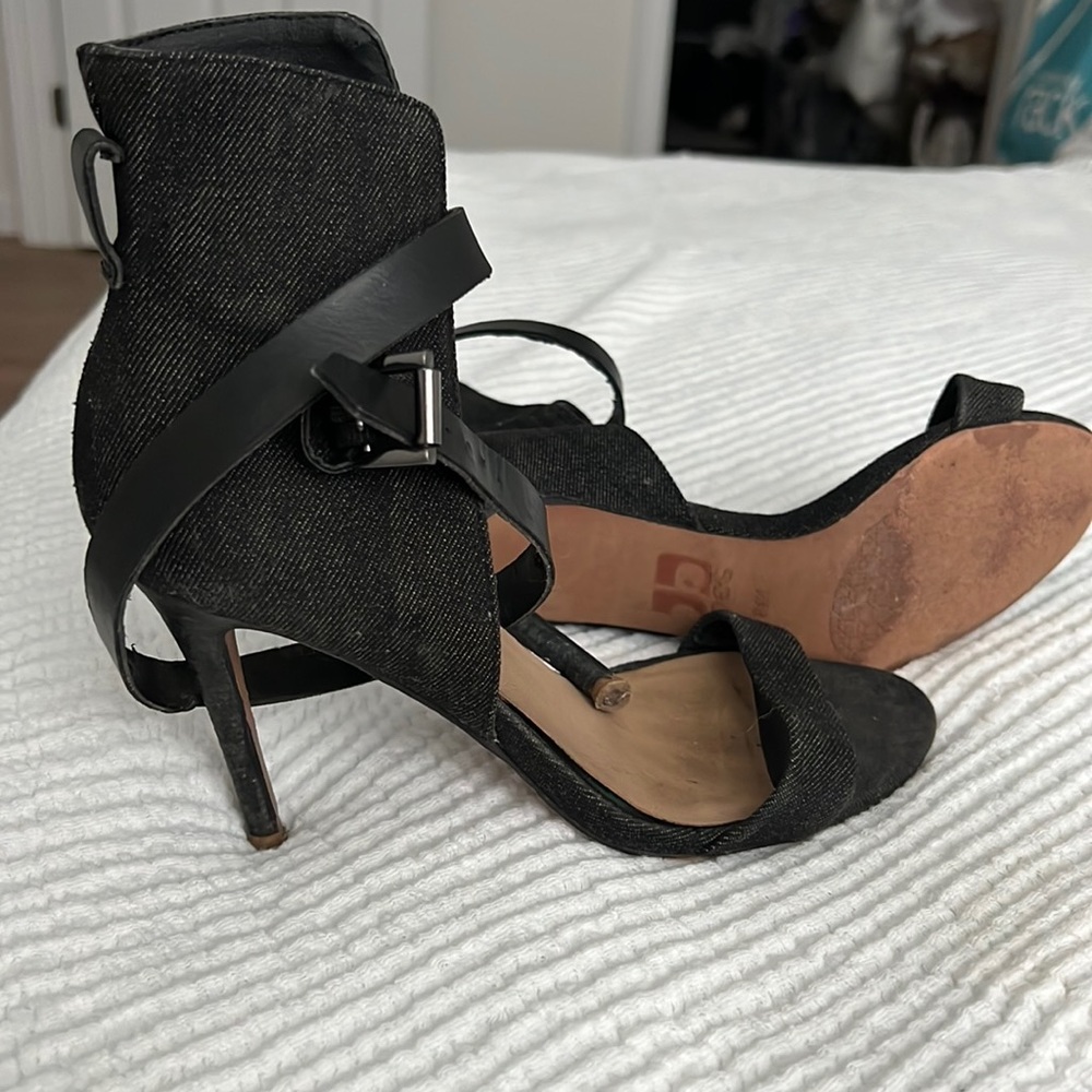 Joes brand denim heels